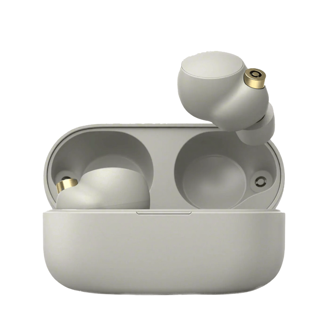 sony wf 1000xm4 anc earbuds silver
