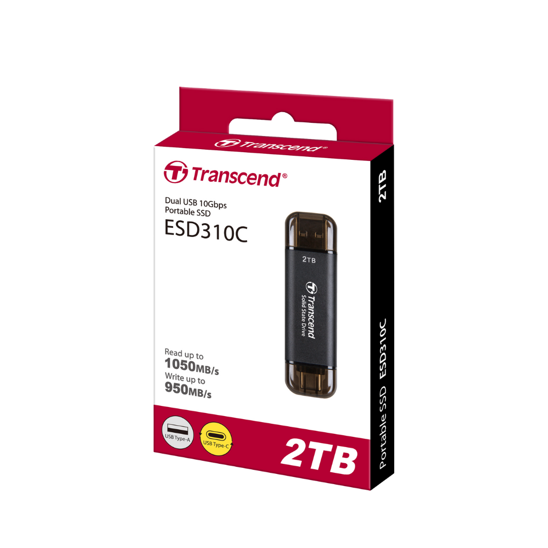 Transcend External SSD ESD310C USB 3.1 Gen 2 10Gbps [Pre-Order]