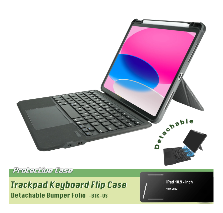 CAPDASE Detachable BT Keyboard Folio iPad 10.9 (10th Gen 2022)