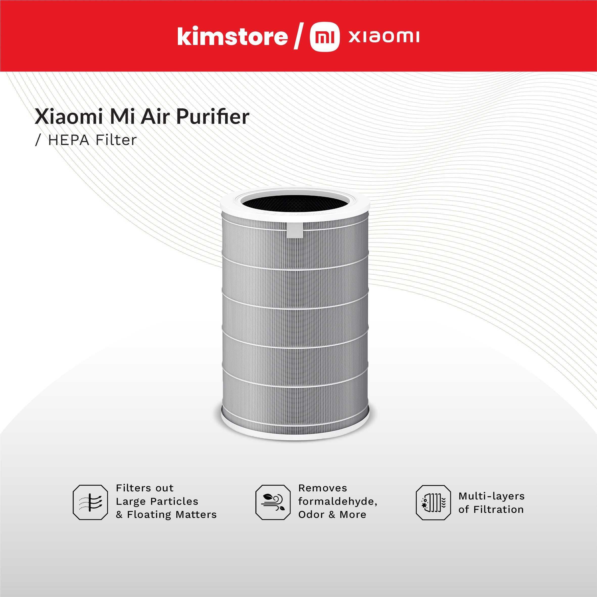 XIAOMI Mi Air Purifier HEPA Filter