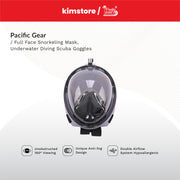 Pacific Gears Full Face Snorkeling Mask
