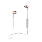 techx zensonic noise isolating bt earphones white