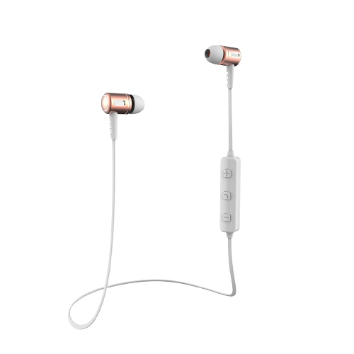 techx zensonic noise isolating bt earphones white
