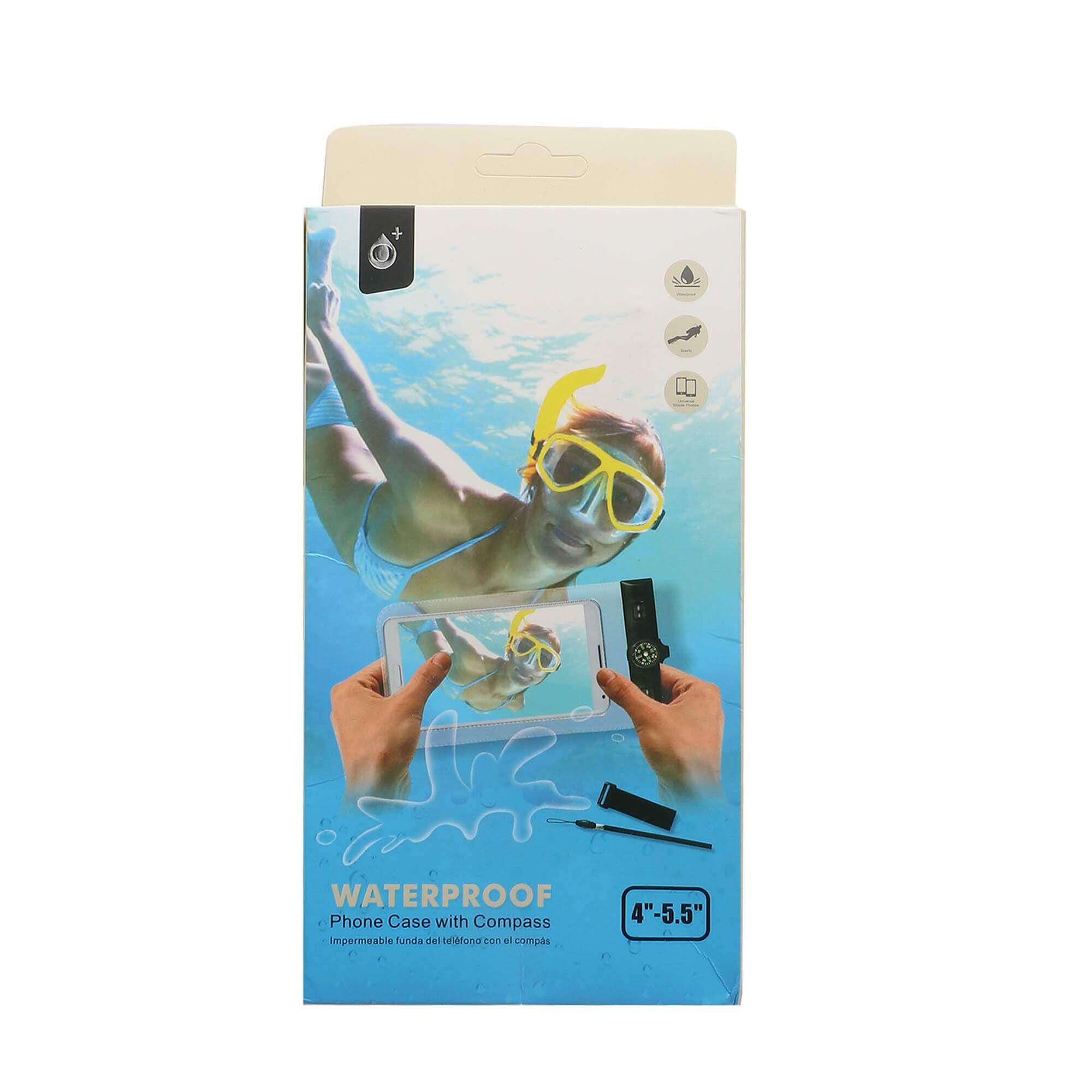 MTK J6017 Waterproof Bag with Compass for iPhone6 Plus