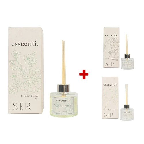 Esscenti 100ml Reed Diffuser - Sweet Orchid (3's)