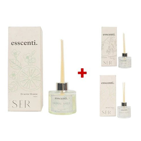 Esscenti 100ml Reed Diffuser 3's (Spirit/Bamboo/Oriental)