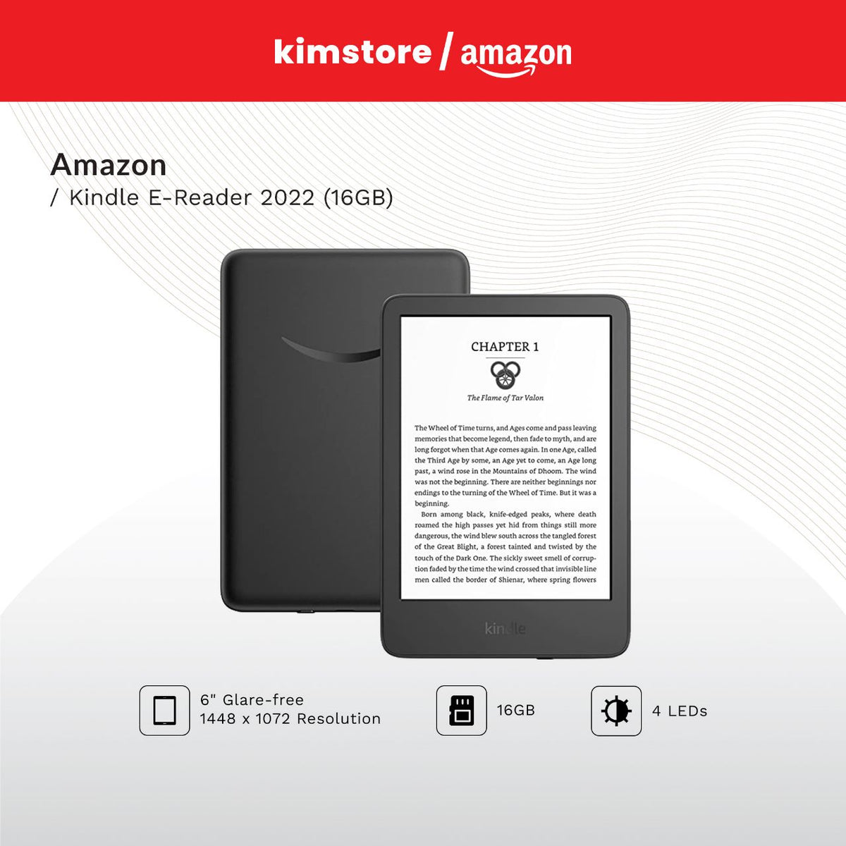 AMAZON Kindle E-Reader 2022