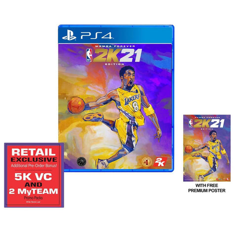 SONY PS4 NBA 2K21 Mamba Edition