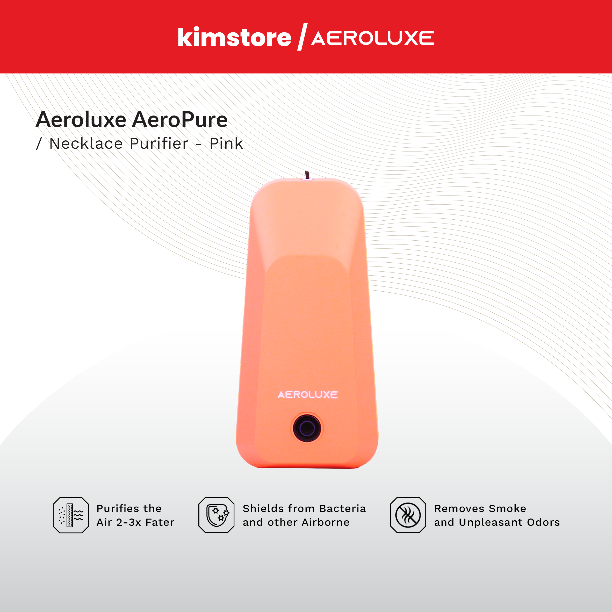 AEROLUXE AeroPure Necklace Purifier