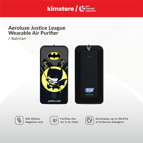 AEROLUXE Justice League PuriMax Wearable Air Purifier