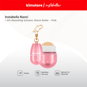 instabella nanci oil absorbing volcanic stone roller yam pink