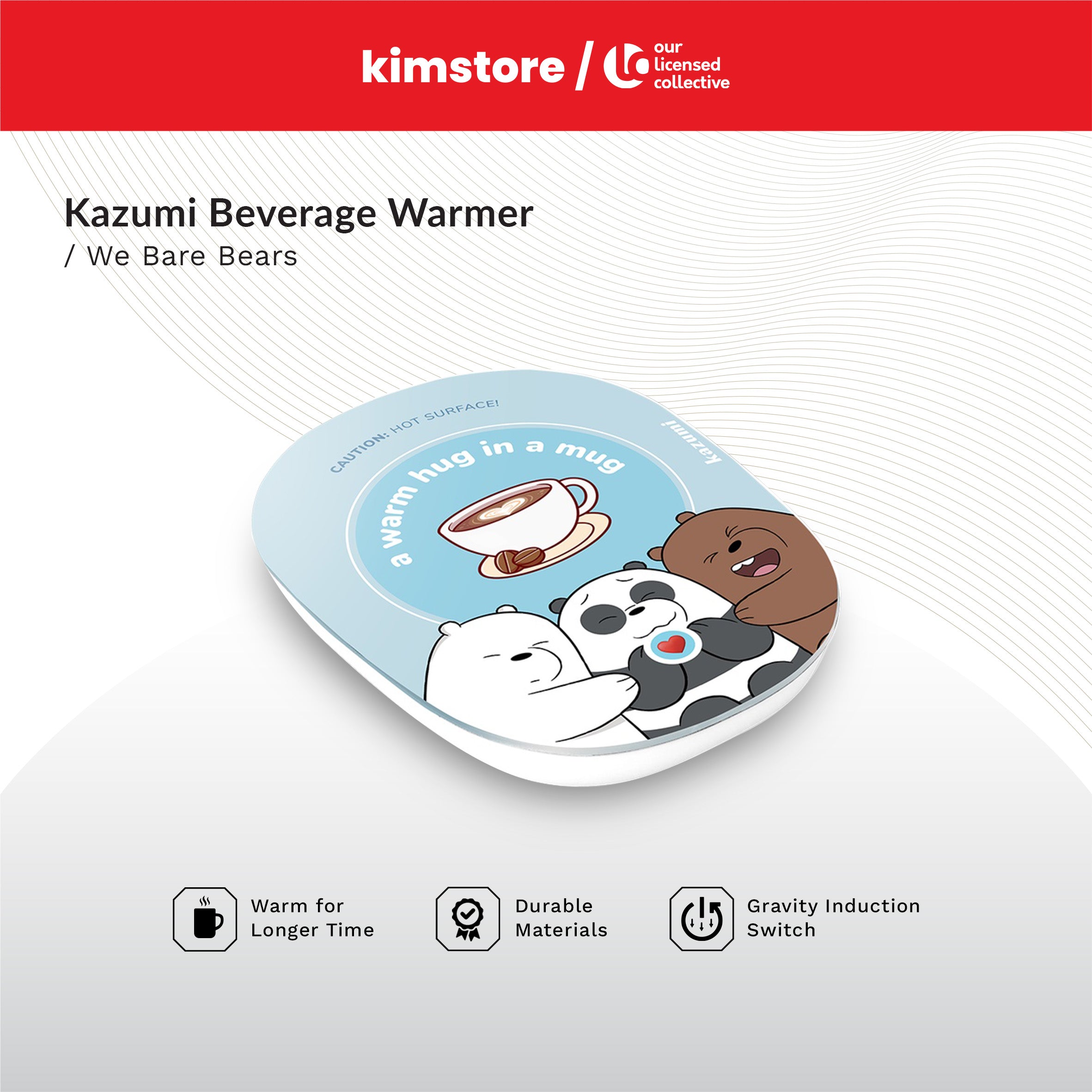 We Bare Bears Beverage Warmer