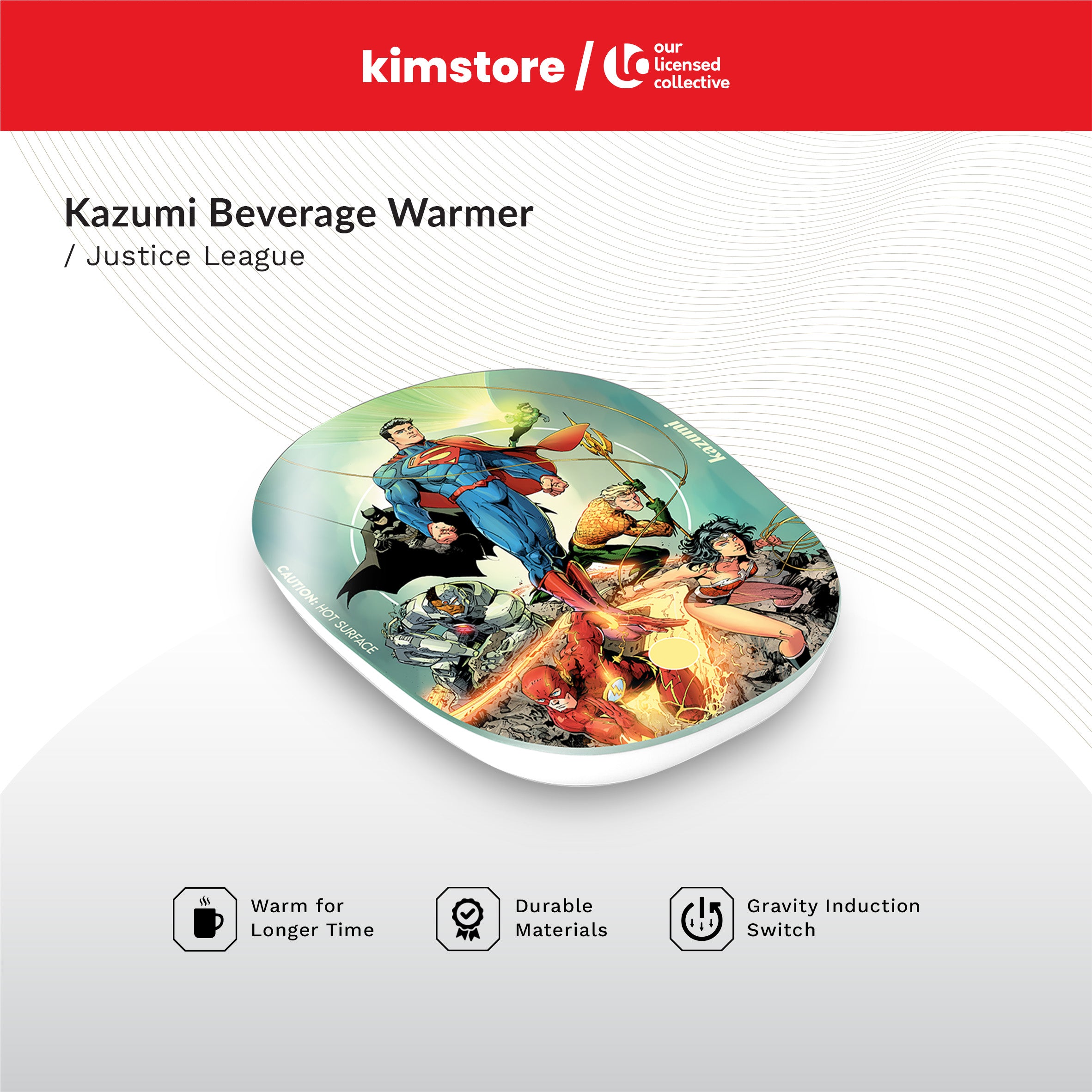 Justice League Kazumi Beverage Warmer