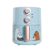 kazumi we bare bears 4.5l air fryer turquoise blue