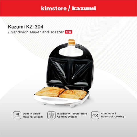 KAZUMI KZ-304 Sandwich Maker and Toaster