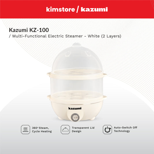 Kazumi KZ-100 Multi-Functional Electric Steamer 350W