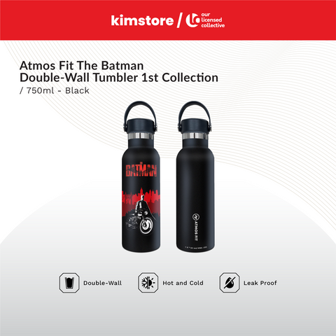 Atmos Fit 750ml The Batman Double-Wall Tumbler 1st Collection