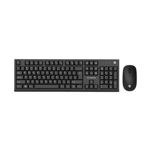 THE ERGONOMIST KM-75A Wireless Keyboard and Mouse Combo