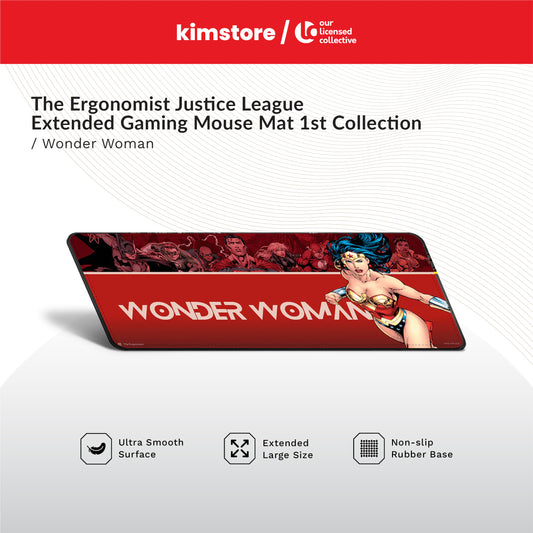 JUSTICE LEAGUE Extended Gaming Mouse Mat: 1st Collection