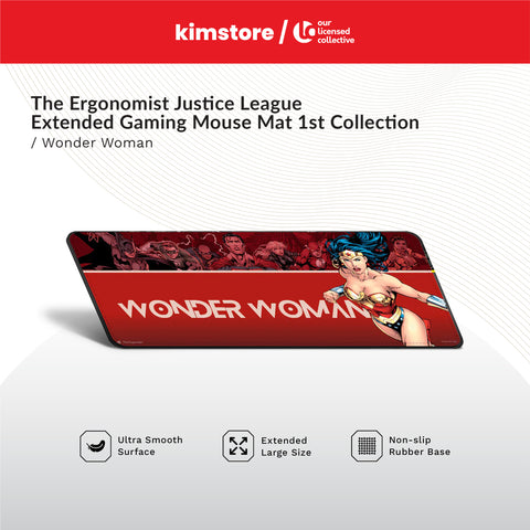JUSTICE LEAGUE Extended Gaming Mouse Mat: 1st Collection