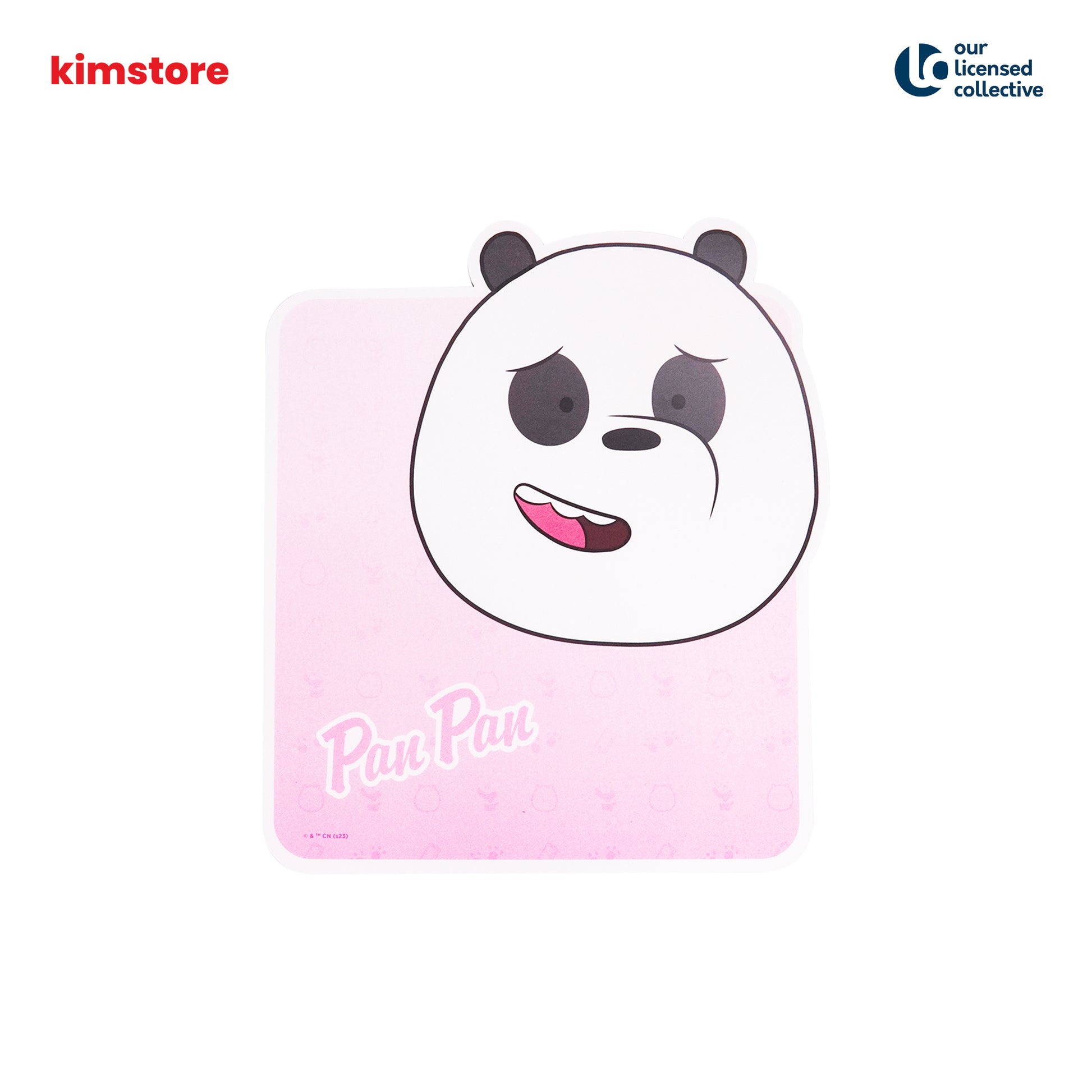 the ergonomist we bare bears regular mouse pad 2nd collection panpan