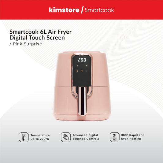 SMARTCOOK 6L Air Fryer Digital Touch Screen SM2712