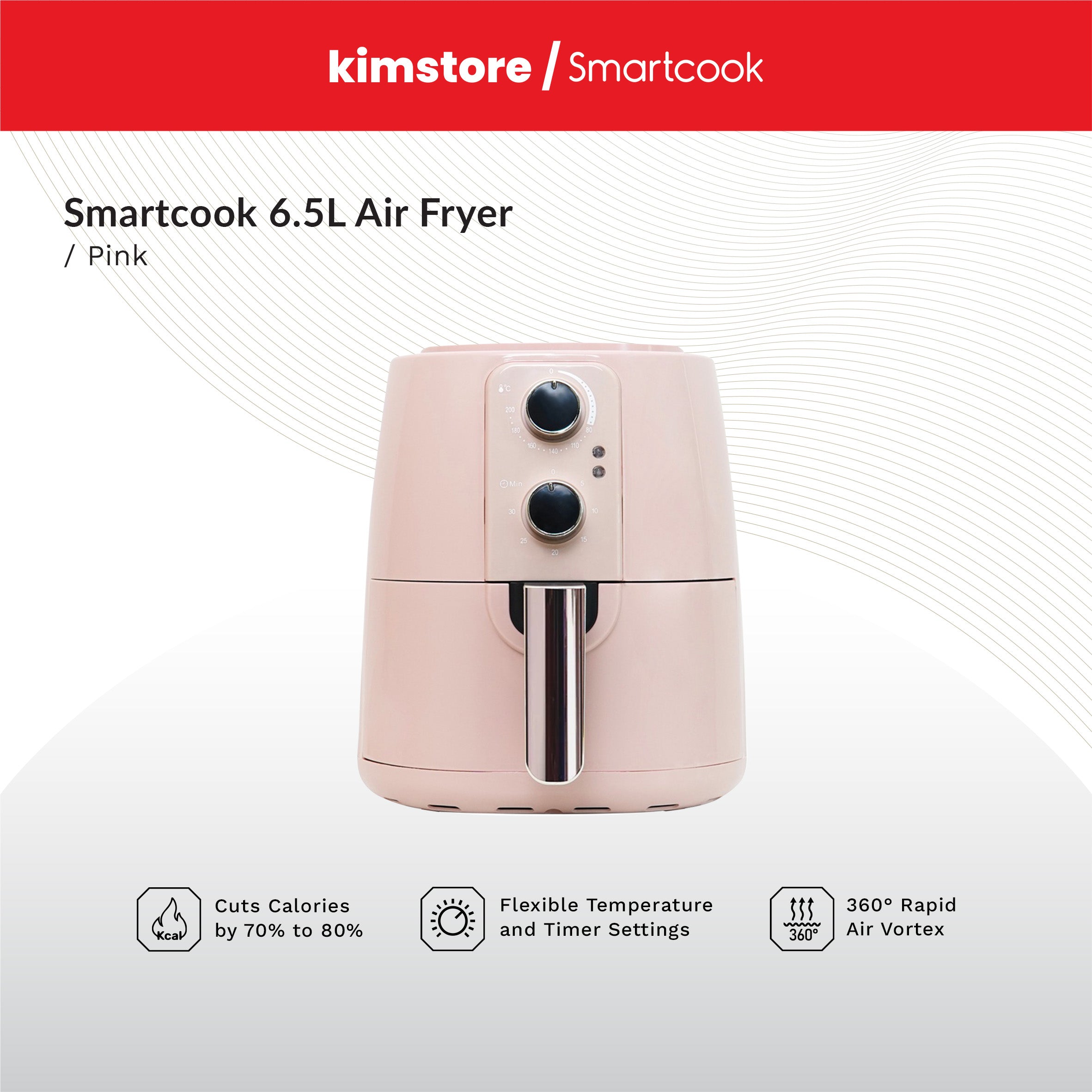 Smartcook 6.5L Air Fryer SM8451