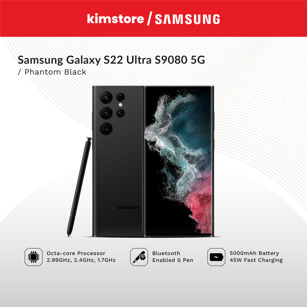 SAMSUNG Galaxy S22 Ultra S9080 5G