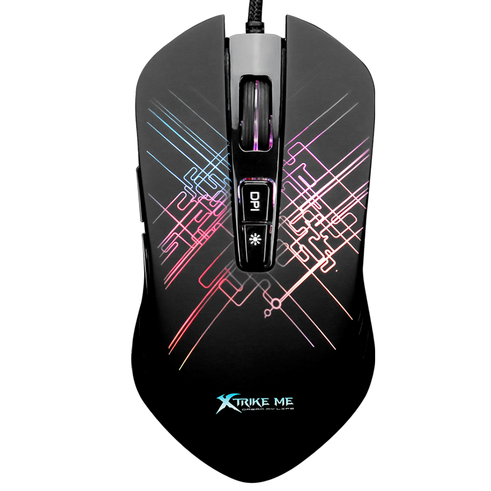 XTrike Me Backlit Programmable, Gaming Mouse GM-510