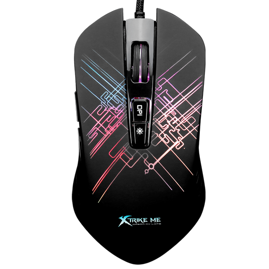 XTrike Me Backlit Programmable, Gaming Mouse GM-510