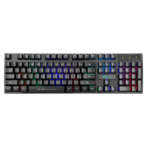 Xtrike Me Rainbow Membrane Gaming Keyboard KB-280