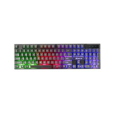 Xtrike Me Rainbow Backlight Membrane Gaming Keyboard KB-305