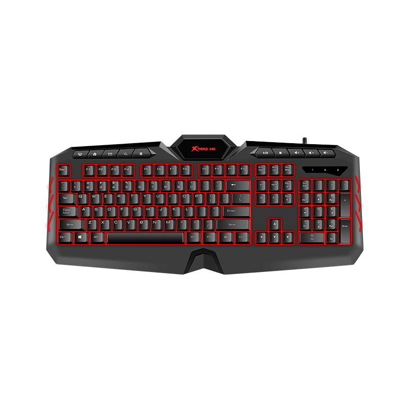 Xtrike Me 7 - Color Backlight Wired Gaming Keyboard KB-509