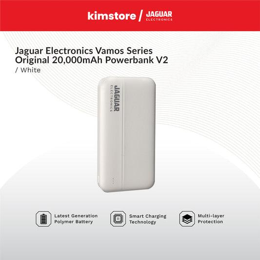 JAGUAR Vamos Series 20000mAh Powerbank V2