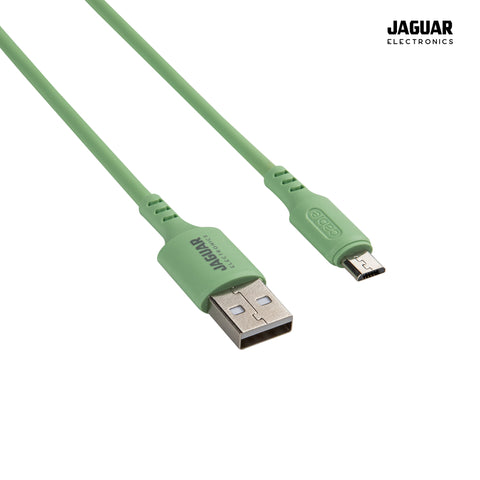 Jaguar Electronics CG27 2.4A 1 Meter Fast Charging Data Ultra Silicone Cable Micro USB