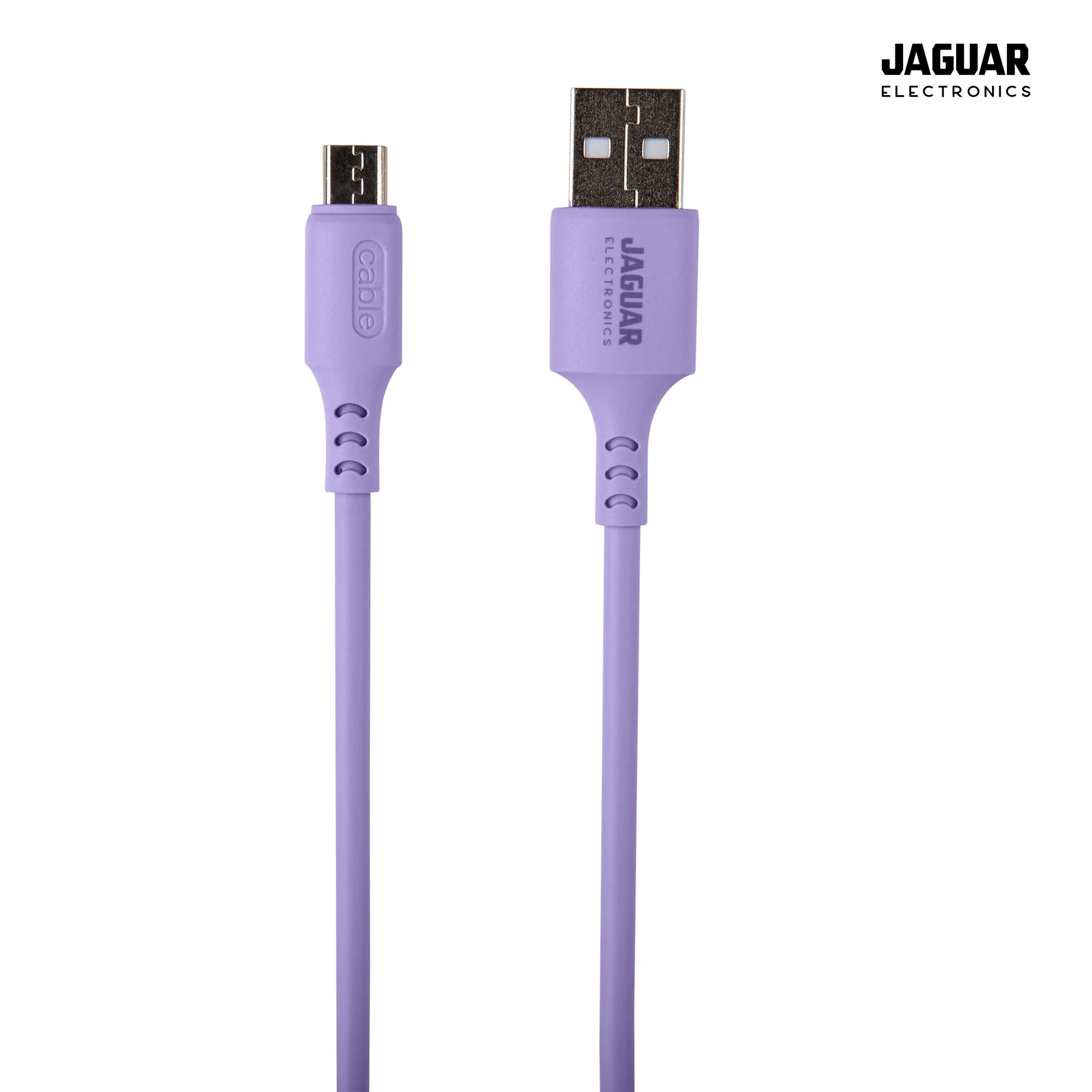 Jaguar Electronics CG27 2.4A 1 Meter Fast Charging Data Ultra Silicone Cable Micro USB