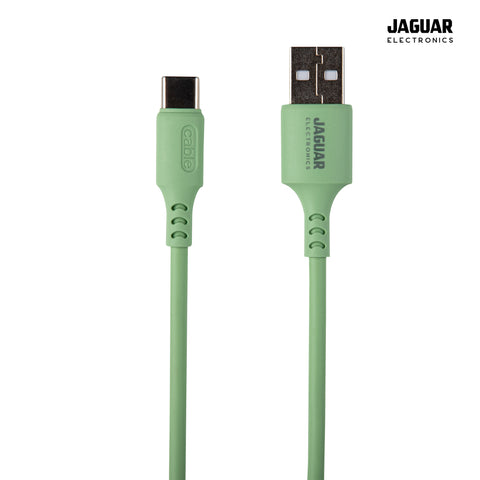 Jaguar Electronics CG27 3A 1 Meter Fast Charging Data Ultra Silicone Cable Type-C