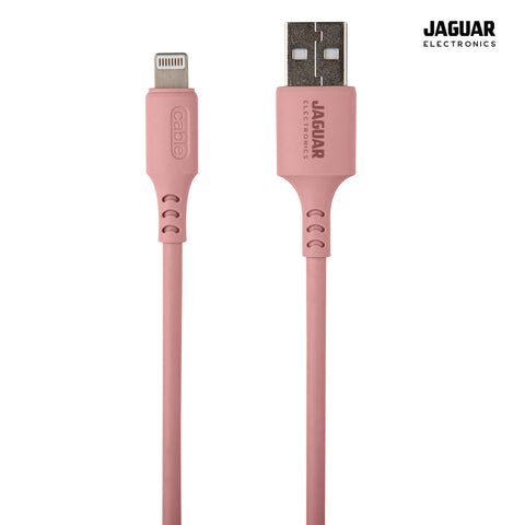 Jaguar Electronics CG27 2.4A 1 Meter Fast Charging Data Ultra Silicone Cable Lightning