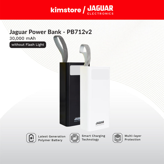 Jaguar Electronics PB712 30000mAh Power Bank w/o flashlight