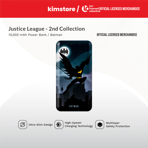 JUSTICE LEAGUE 10,000mAh 2nd Collection Powerbank