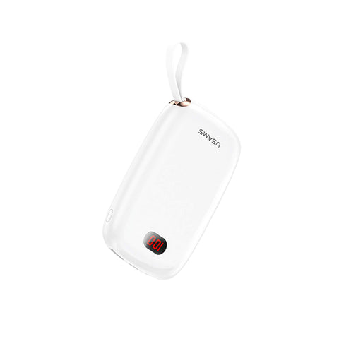USAMS US-CD78 PB17 10000mAh Dual USB Display Powerbank with Lanyard