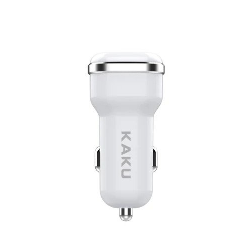 kaku huanyun ksc 214 aluminum outer ring car charger white