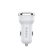 kaku huanyun ksc 214 aluminum outer ring car charger white