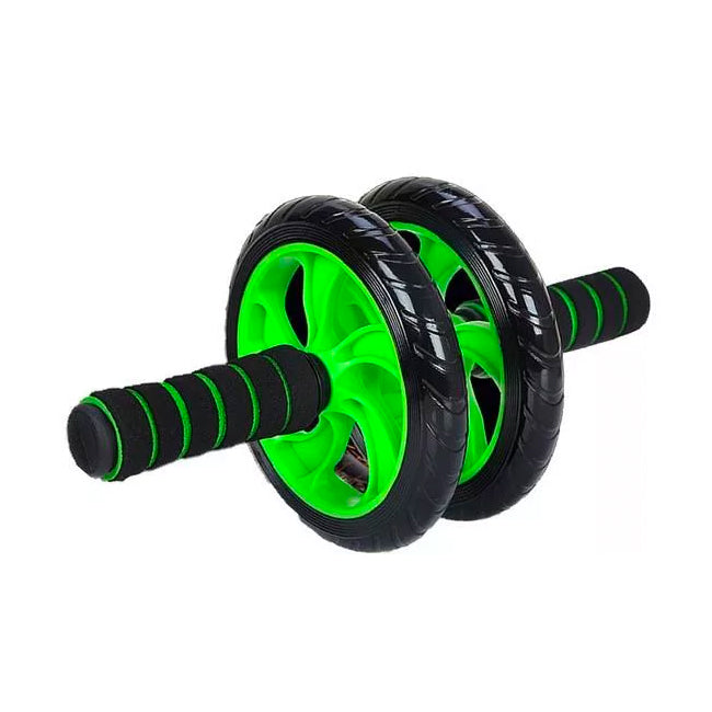 FLEX Sports 2 Wheels Ab Roller Abdominal Muscle ABS Fitness Dual Wheel