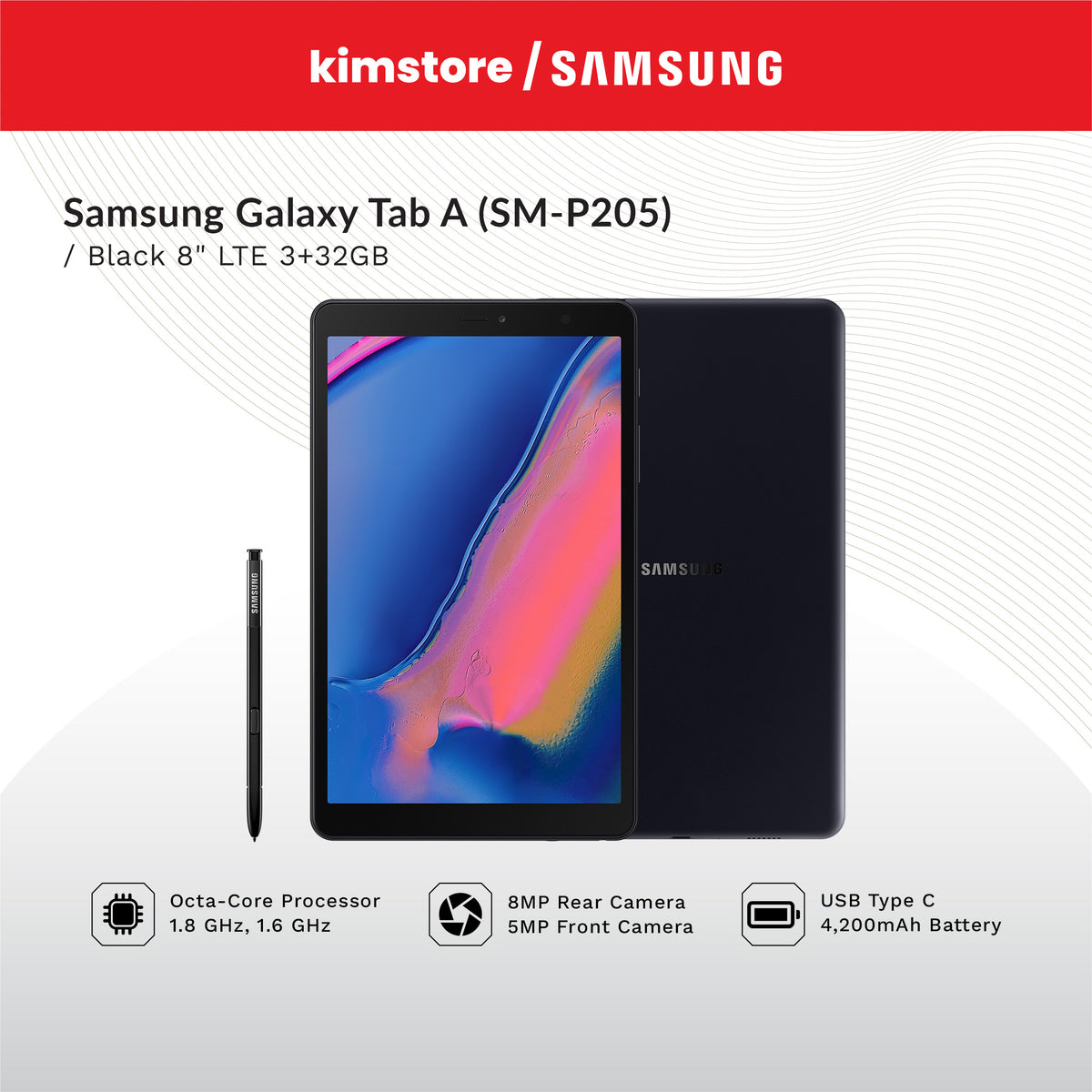 SAMSUNG Galaxy Tab A (P205)